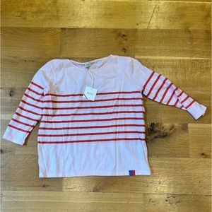 Kule tissue weight stripe tee